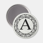 Griechisch Alphabet Letter Alpha Magnet (Vorderseite/Rückseite)