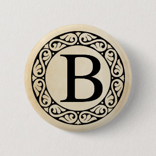 Griechisch Alphabet Letter Beta Button