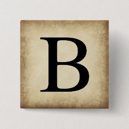 Griechisch Alphabet Letter Beta Button