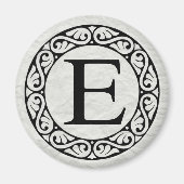 Griechisch Alphabet Letter Epsilon Magnet (Vorne)