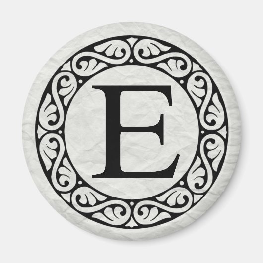 Griechisch Alphabet Letter Epsilon Magnet (Vorne)
