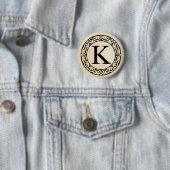Griechisch Alphabet Letter Kappa Button (Beispiel)