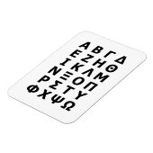 Griechisch Alphabet Magnet (Linke Seite)