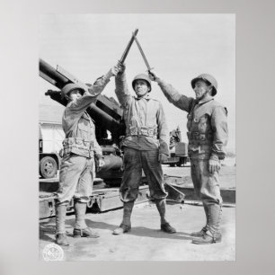 griechisch-amerikanische Soldaten: 1943 Poster