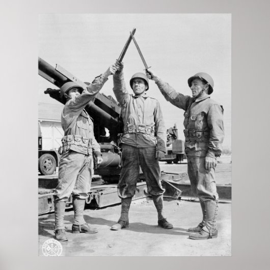 griechisch-amerikanische Soldaten: 1943 Poster (Vorne)