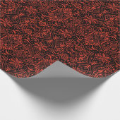 Griechisch Baroque Arabesque Vintages Bohemisches Geschenkpapier (Ecke)