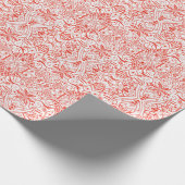 Griechisch Baroque Arabesque Vintages Bohemisches  Geschenkpapier (Ecke)