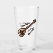 Griechisch Bouzouki Glas (Vorderseite)