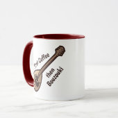Griechisch Bouzouki Tasse (Vorderseite Links)