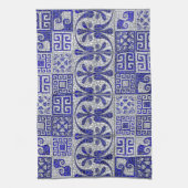 Griechisch Broken Tile Mosaik Art Geschirrtuch (Vertikal)