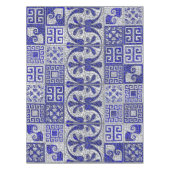 Griechisch Broken Tile Mosaik Art Tischdecke (Vorderseite)