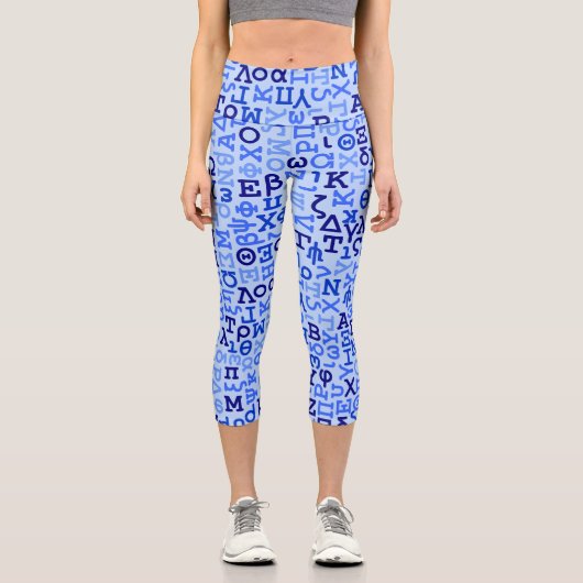 Griechisch Capri Leggings (Vorderseite)