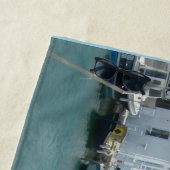 Griechisch Cyclades Fishing Village Badetuch (Beispiel)