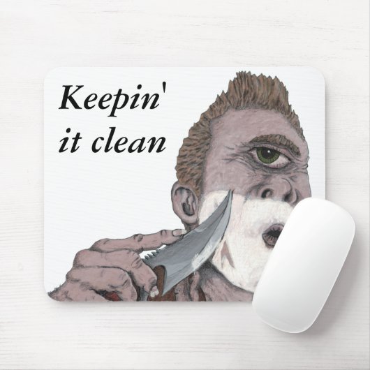 Griechisch Cyclops Knife Shave Fantasy Art Mouse P Mousepad (Mit Mouse)