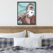 Griechisch Cyclops Knife Shave Fantasy Canvas Prin Leinwanddruck (Insitu (Schlafzimmer))