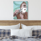 Griechisch Cyclops Knife Shave Fantasy Canvas Prin Leinwanddruck (Insitu (Schlafzimmer))