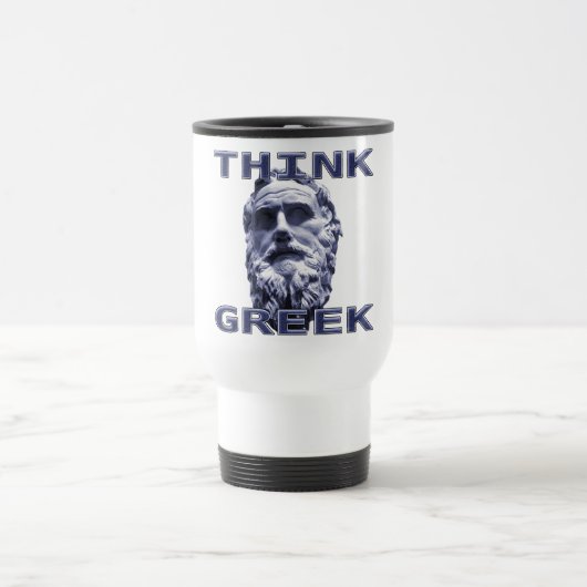 Griechisch denken reisebecher (Mittel)