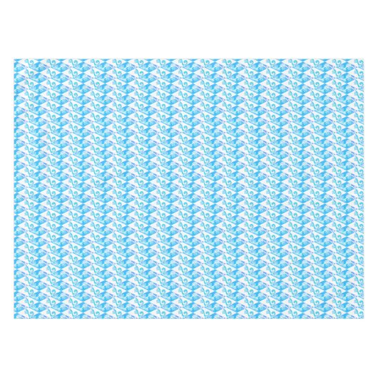 Griechisch Diamond Pattern Lace Schnörkel Tischdecke (Vorderseite (Horizontal))