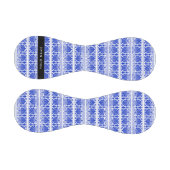 Griechisch Fret Arabesque Blue, Ihr Name, personal Baseball (Paneele)