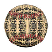 Griechisch Fret Arabesque Brown, Ihr Name, persona Baseball (Rückseite)