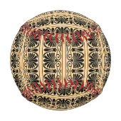 Griechisch Fret Arabesque Brown, Ihr Name, persona Baseball (Vorderseite)