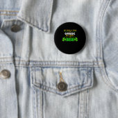 Griechisch Heute bin ich irischer Funny St. Patric Button (Beispiel)