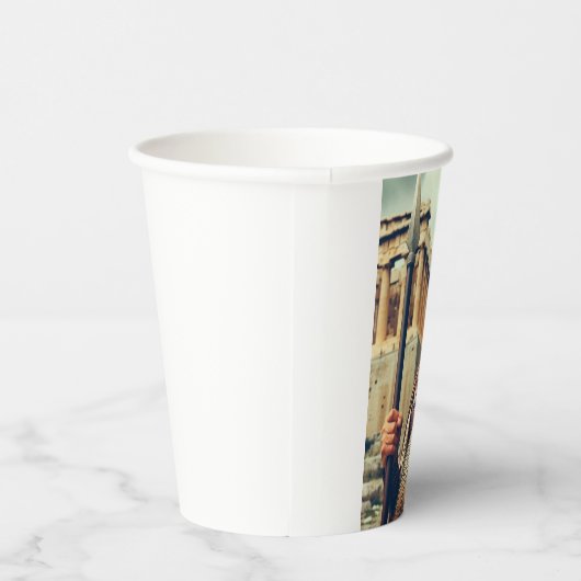 Griechisch Hoplite Pappbecher (Rechts)