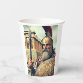 Griechisch Hoplite Pappbecher