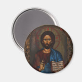 Griechisch ICON CHRIST Magnet (Vorderseite/Rückseite)