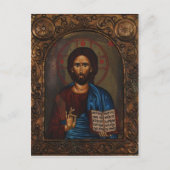 Griechisch ICON CHRIST Postkarte (Vorderseite)