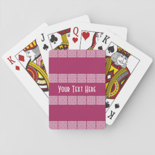 Griechisch Inspirierte benutzerdefinierte Spielkar Spielkarten