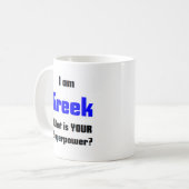 griechisch kaffeetasse (Vorderseite Links)