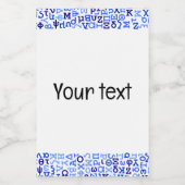 Griechisch Lebensmitteletikett (Einzelnes Label)