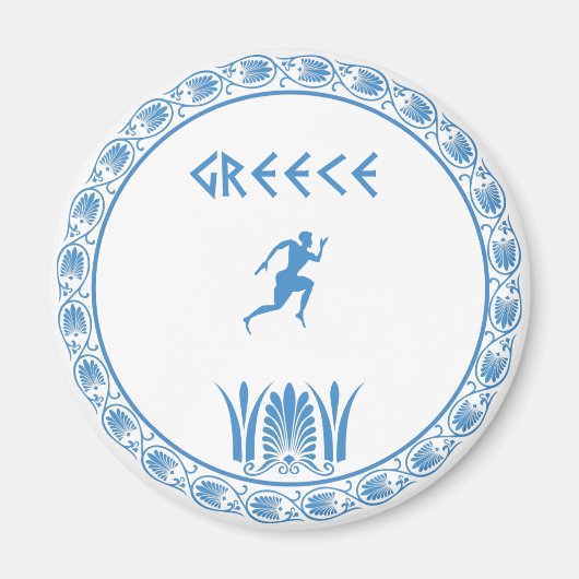 Griechisch Magnet (Vorne)