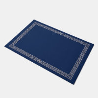 Griechisch Meander Key Border - Blau