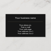 Griechisch Meander Key Squares Muster Brown Visitenkarte (Vorderseite)