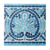 Griechisch-Mosaikgrenze Fliese (Vorderseite)