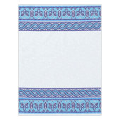 Griechisch-Mosaiksteinschmuck - Blauschattierungen Tischdecke (Vorderseite)