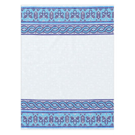 Griechisch-Mosaiksteinschmuck - Blauschattierungen Tischdecke