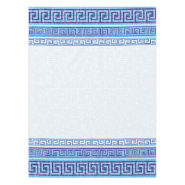 Griechisch-Mosaiksteinschmuck - Blauschattierungen Tischdecke