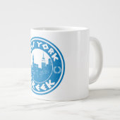 Griechisch-New York Jumbo-Tasse (Vorderseite Rechts)