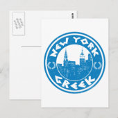 Griechisch-New York Postkarte (Vorne/Hinten)