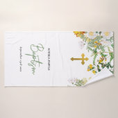 Griechisch-orthodoxe Christening Baptismus Badehandtuch (Badehandtuch)