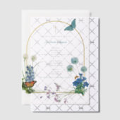 Griechisch-orthodoxe Christening Taufe Junge Wildb Pergament Einladungen (Versetzt (Einladung))