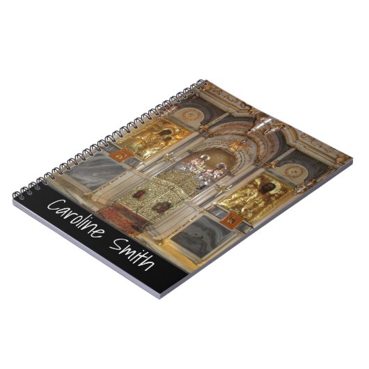 Griechisch-orthodoxe Kirche Iconostase mit Ihrem N Notizblock (Linke Seite)