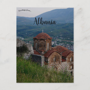 Griechisch-orthodoxe Kirche in Berat Albanien Postkarte