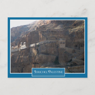 Griechisch-orthodoxe Kloster in Jericho, Palästina Postkarte