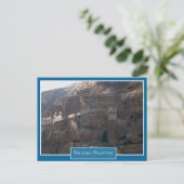 Griechisch-orthodoxe Kloster in Jericho, Palästina Postkarte (Stehend Vorderseite)