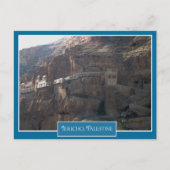 Griechisch-orthodoxe Kloster in Jericho, Palästina Postkarte (Vorderseite)