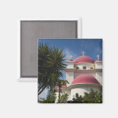 griechisch-orthodoxe Kloster Magnet (Vorderseite/Rückseite)